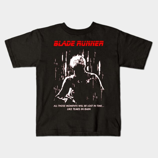 Blade Runner Roy Batty Kids T-Shirt by OtakuPapercraft